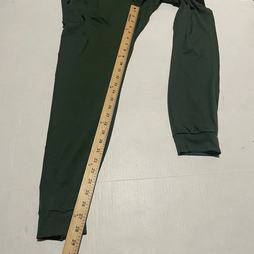 Nike Yoga‎ Pants Mens Small Green Joggers Athletic Training Stretch CZ2208-355